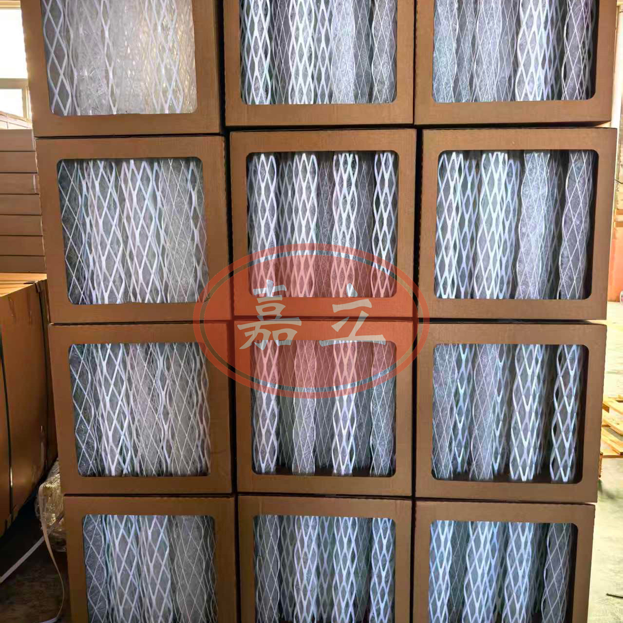 绍兴3D柱型漆雾过滤收集器